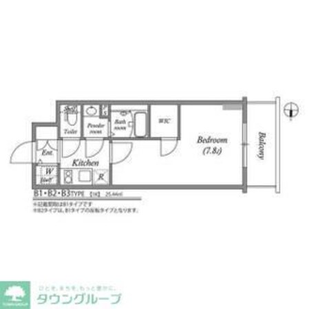 エスリード金山エクセアの物件間取画像